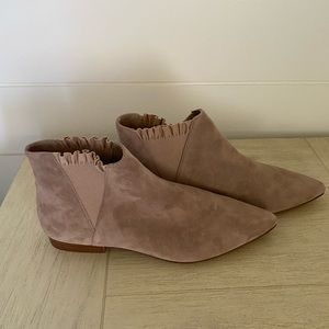 Sole Society Suede Booties